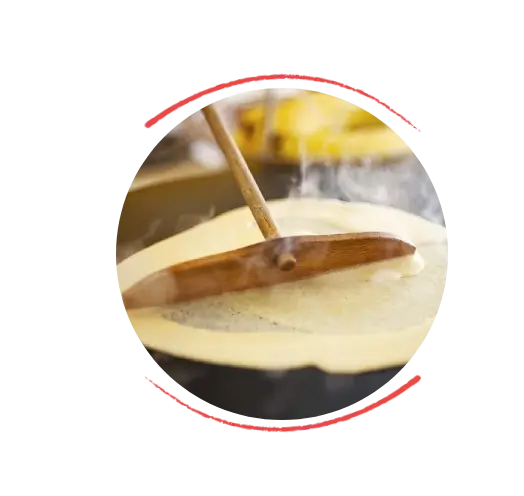 Making Crepe